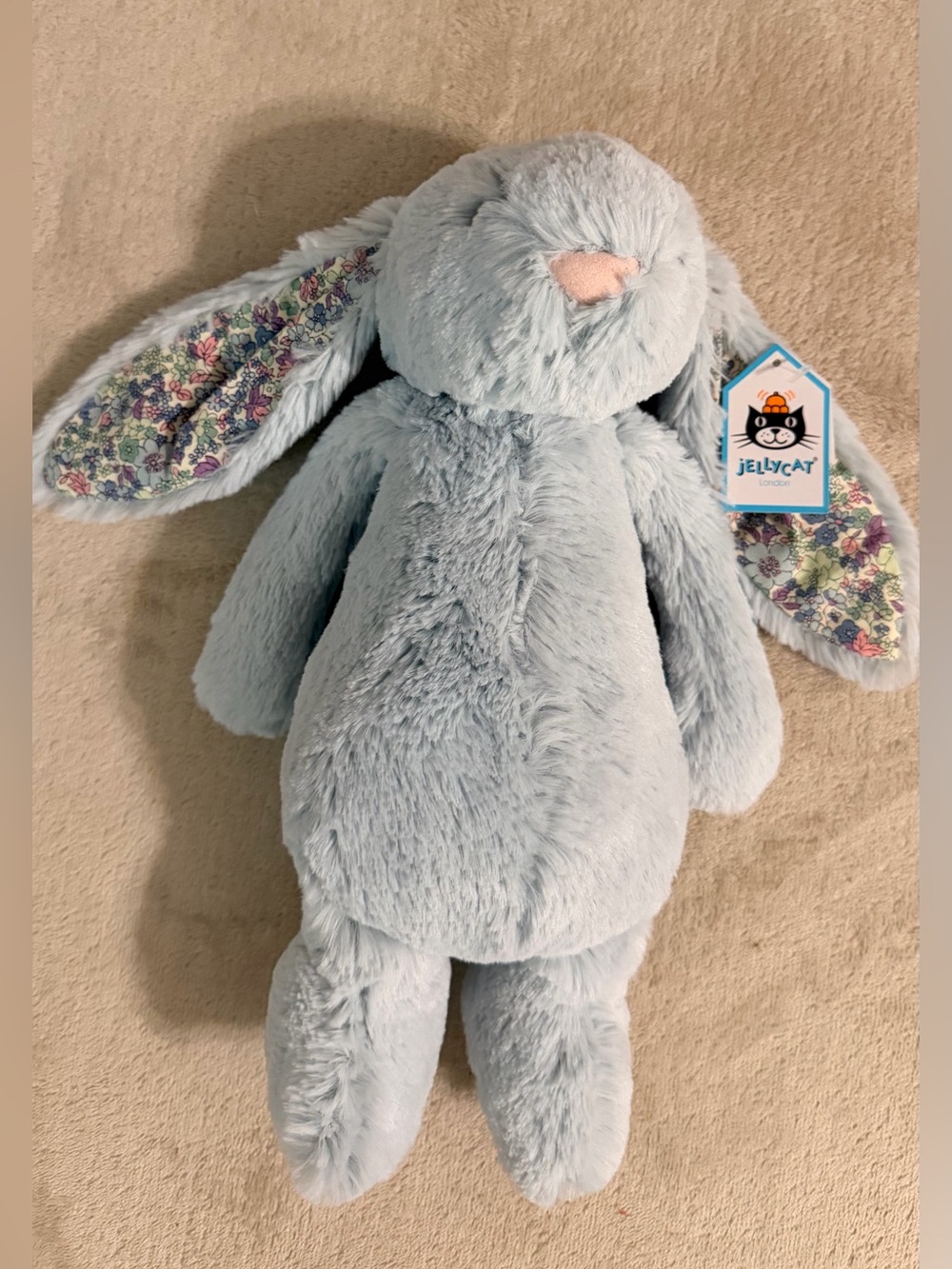 Jellycat medium blossom beau bunny.